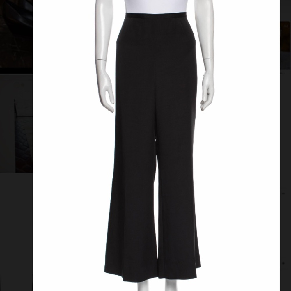Lafayette 148 Silk Wide Leg Pants